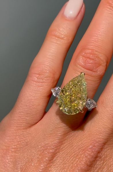 7.12 Ct CVD Diamond ring REF:20 ID:5700
