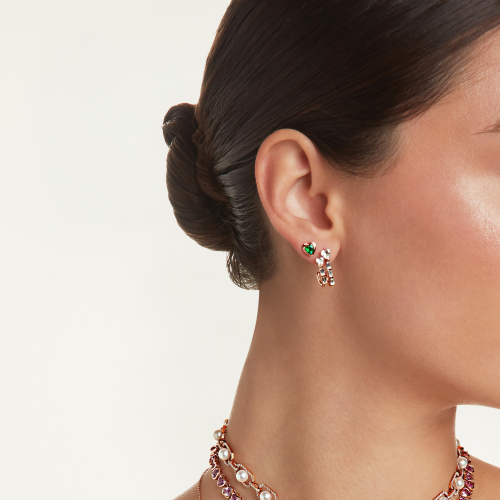 READY TO SHIP DIAMOND DOUBLE HEART & BAGUETTE STICK STUDS