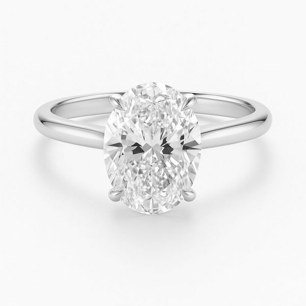 3CT CVD Diamond Engagement Ring ID:2800